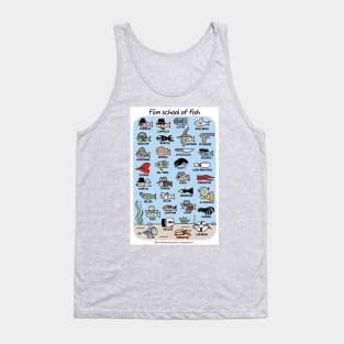 film school of fish Tank Top